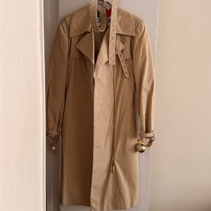 STELLA McCARTNEY side zip trench. Made in Italy.  Small. Great condition.VTG